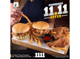 Kaybees Exclusive 11.11 Offer for Rs.1111/-